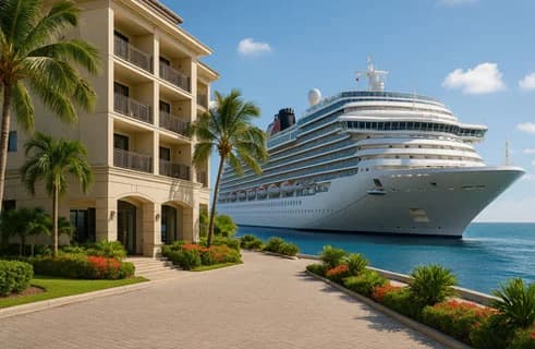 Kreuzfahrt-Kombi mit Hotel