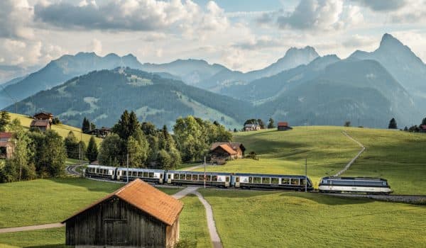 GoldenPass Strecke Interlaken - Gstaad – Panoramafahrt durch die Berner Alpen