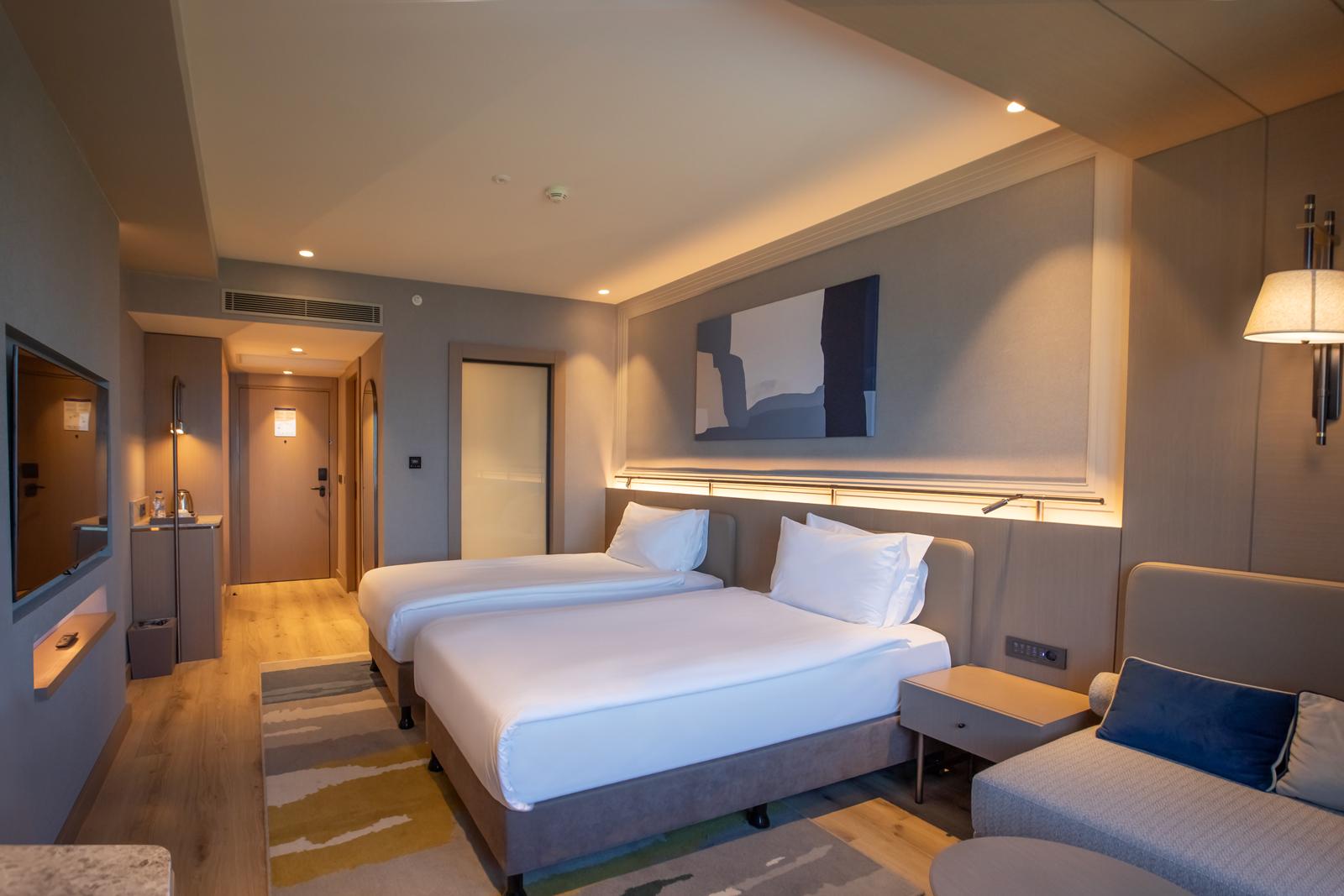 Modernes Hotelzimmer