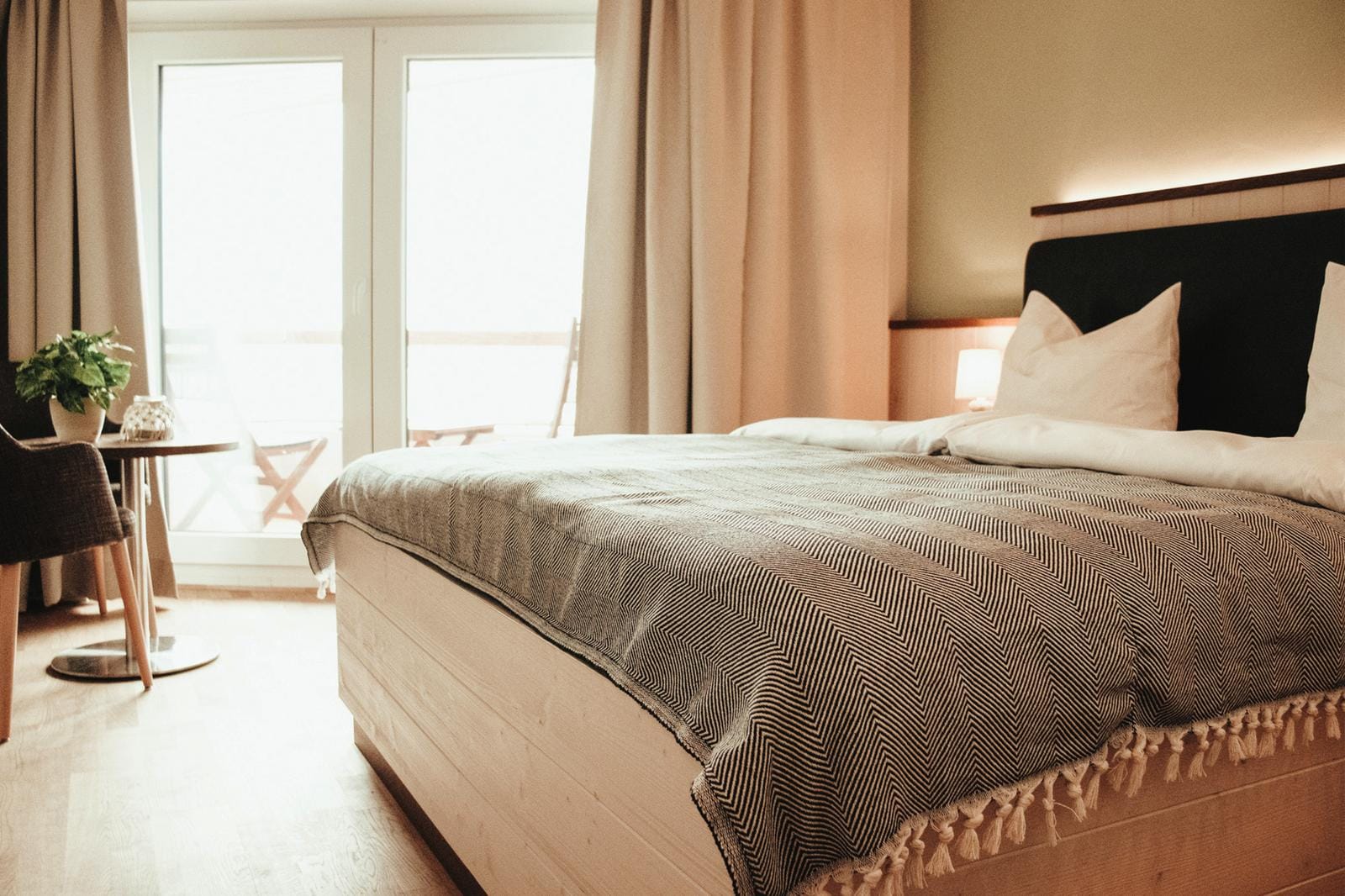 Gemütliches Zimmer BE BIO Hotel be natural