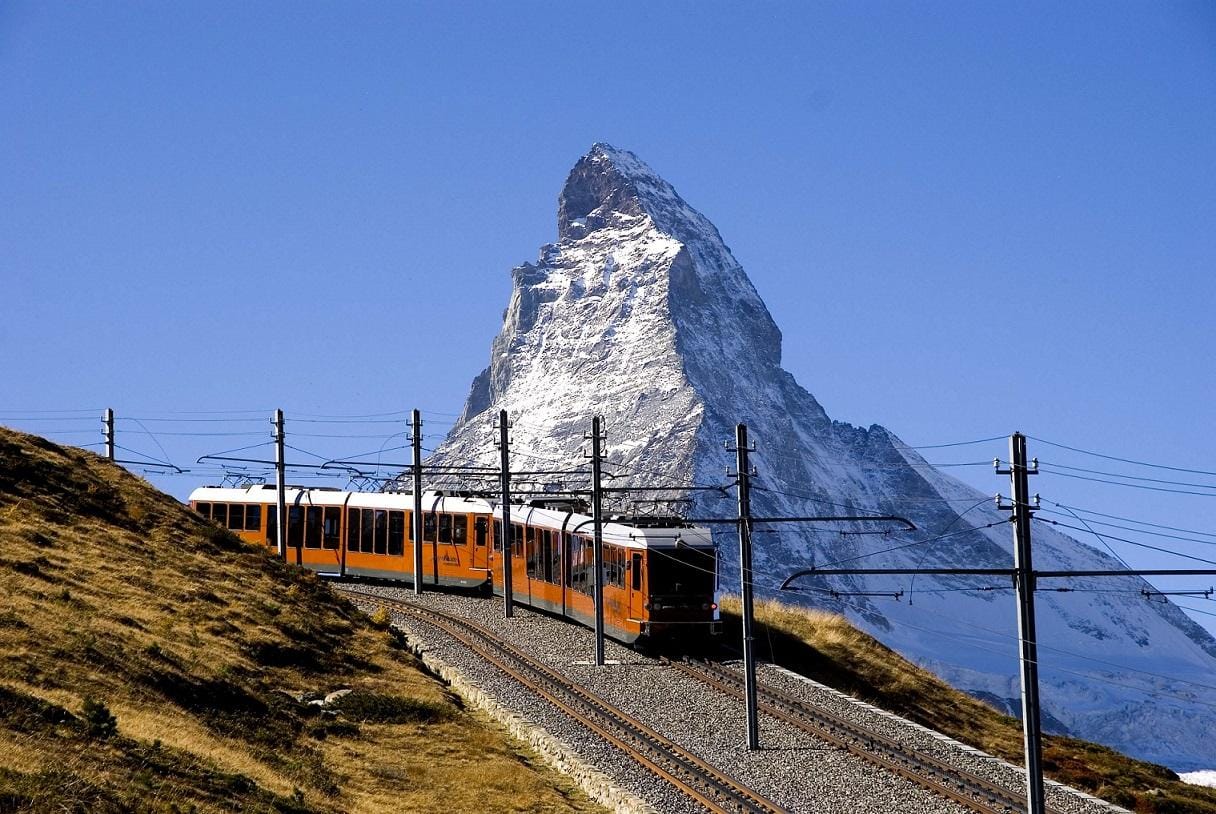 Gornergrat Bahn mit Matterhorn