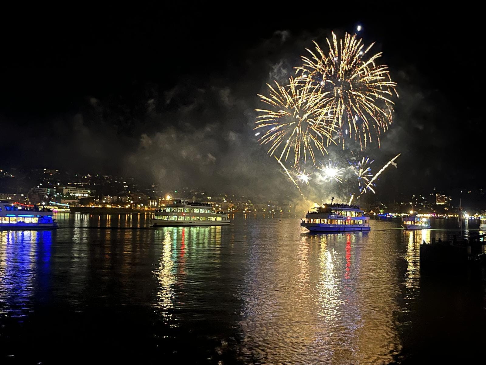 Rhein in Flammen