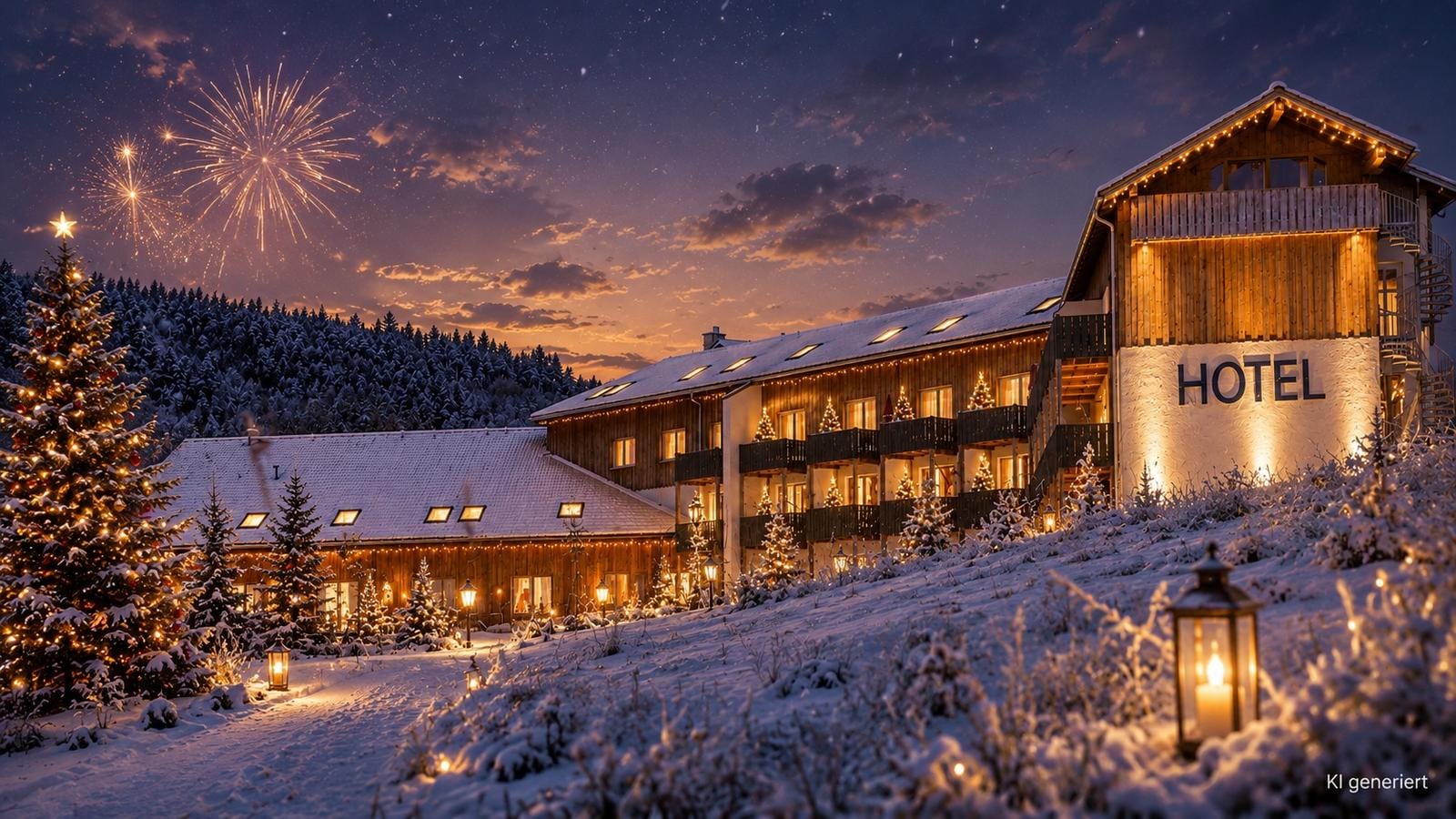 Winterhotel am Pfahl