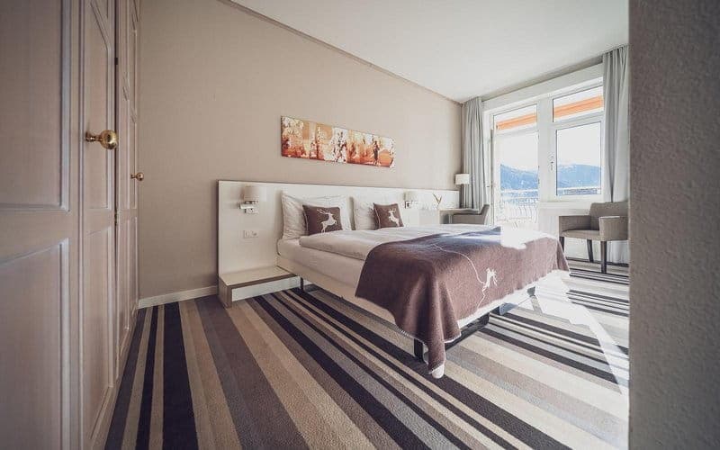 Wanderhotel Schweiz Graubünden Sommer – Hotel National Zimmer, Davos Platz