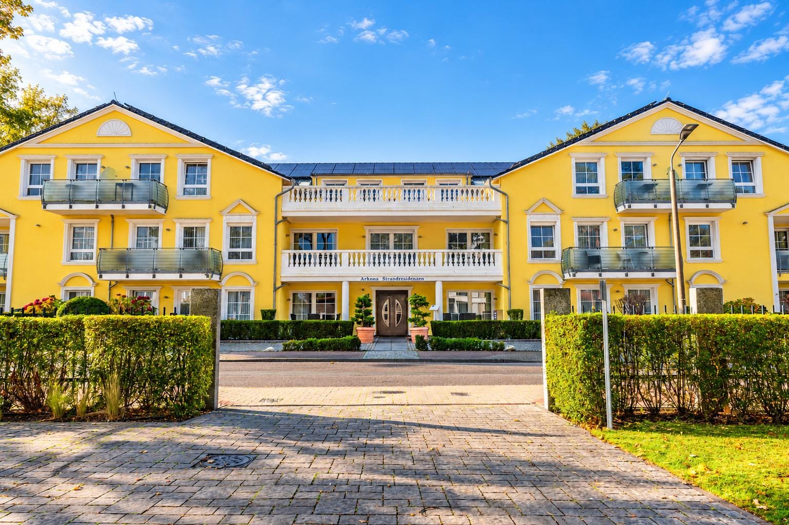 Arkona Strandresidenzen Frontansicht