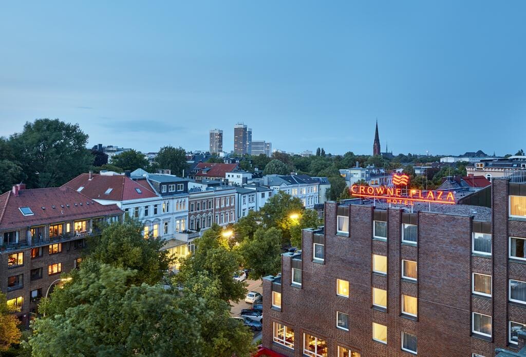 Crowne Plaza Hamburg City Alster, Außenansicht