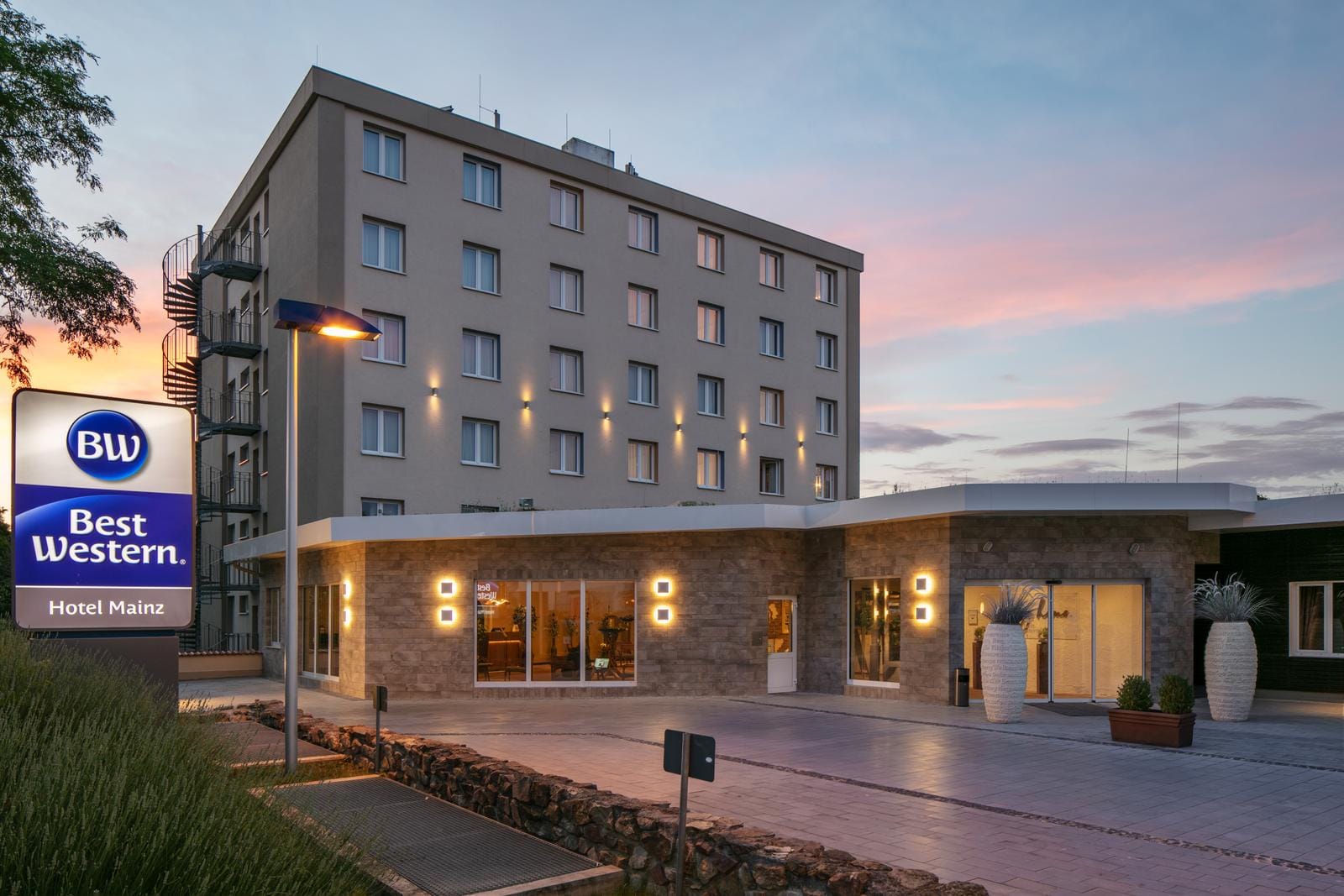 Best Western Hotel Mainz, Außenansicht