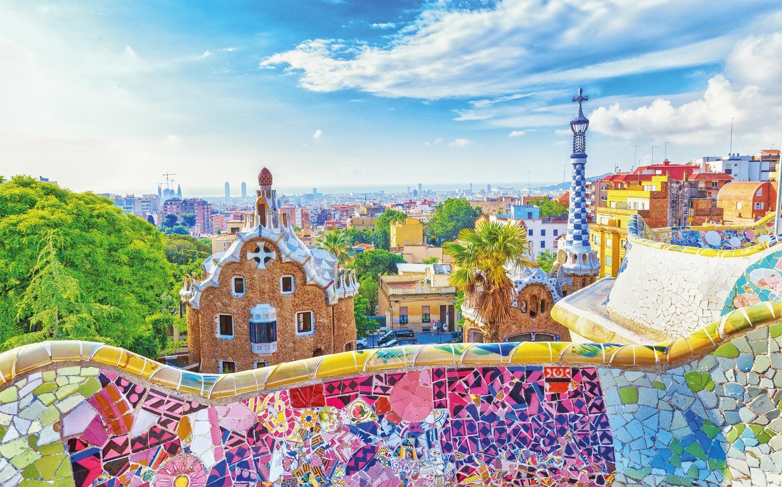 Spanien - Costa Dorada - Barcelona Park Güell