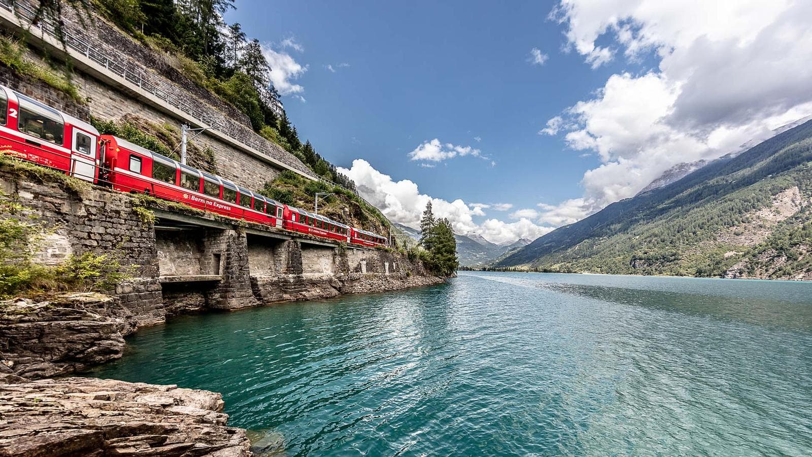 Bernina Express & Glacier Express 1. Klasse / 4* Hotel