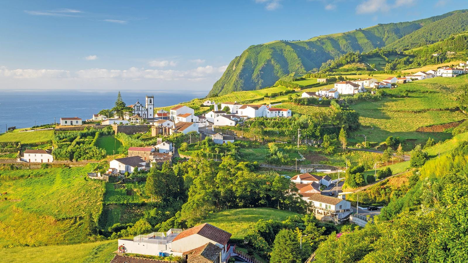 Portugal - Azoren - Blick-auf-Nordeste