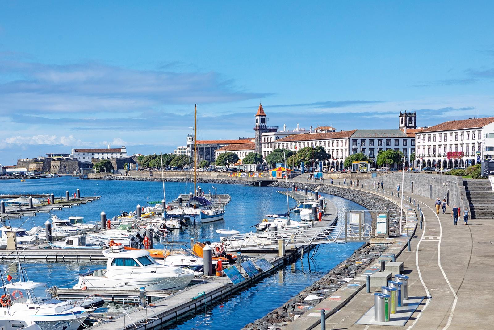 Portugal - Azoren - Hafen-von-Ponta-Delgada