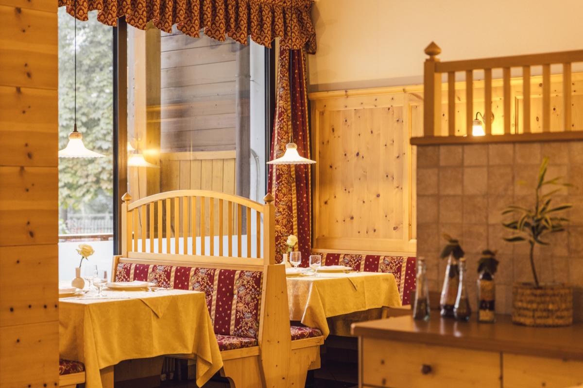 Hotel Schachen - gemütliche Restaurantecke