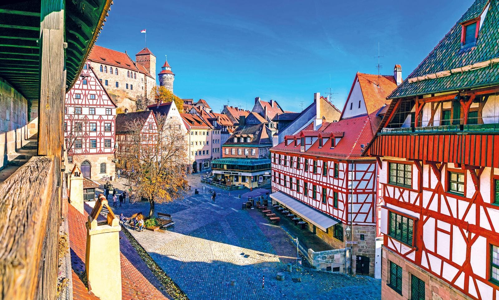 Deutschland-Mittelalterliche-Altstadt-von-Nuernberg