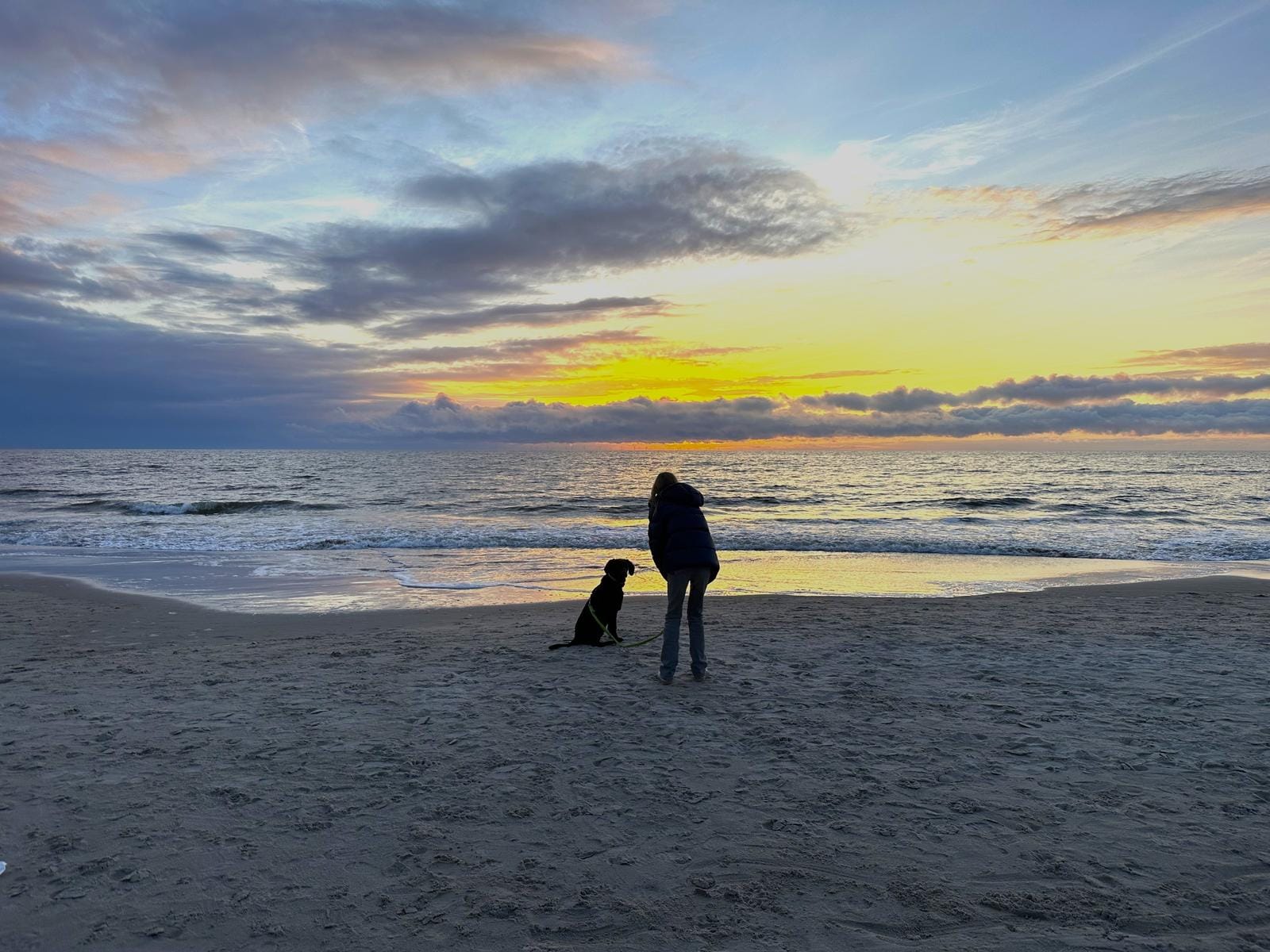 Sonnenuntergang am Strand