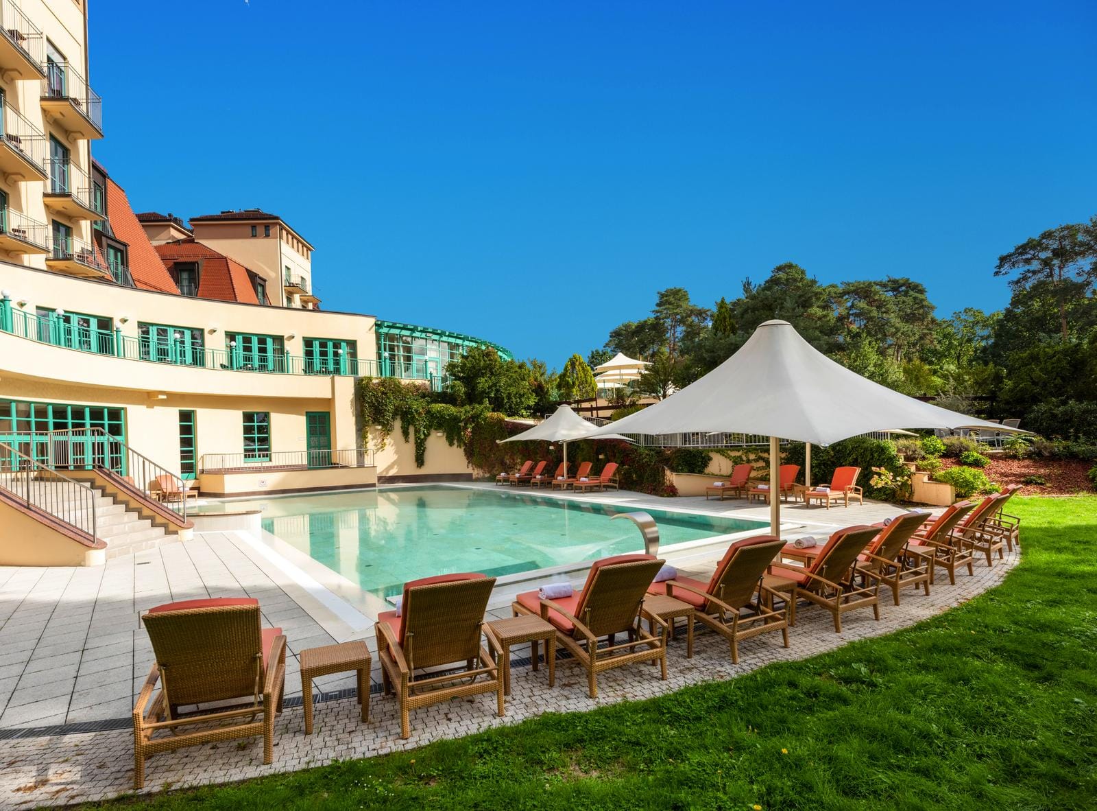 Luxuriöses Resort mit Pool Precise-Hotel-Bad-Saarow