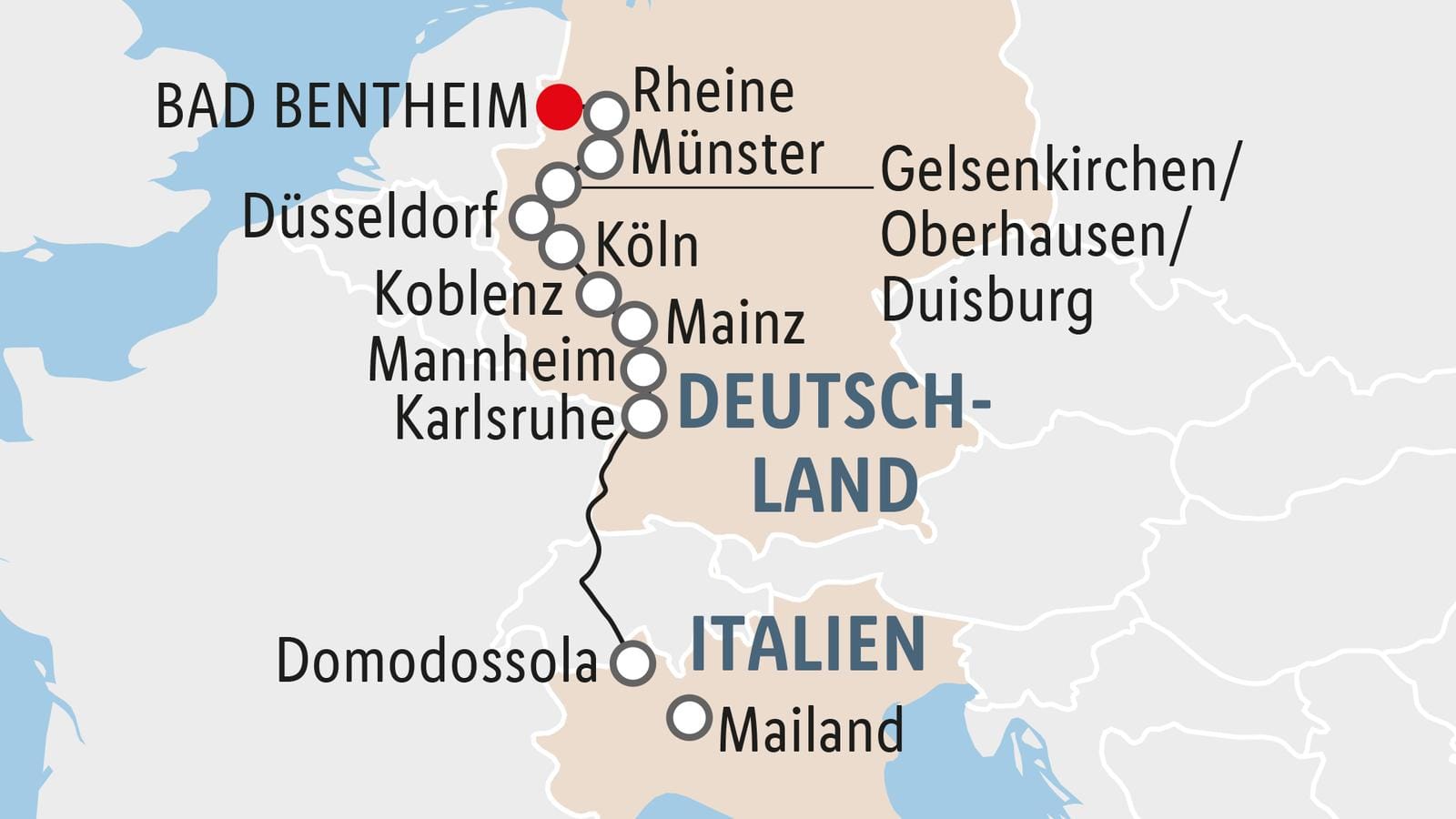 Rheingold Zustiegsorte am 19.04.26