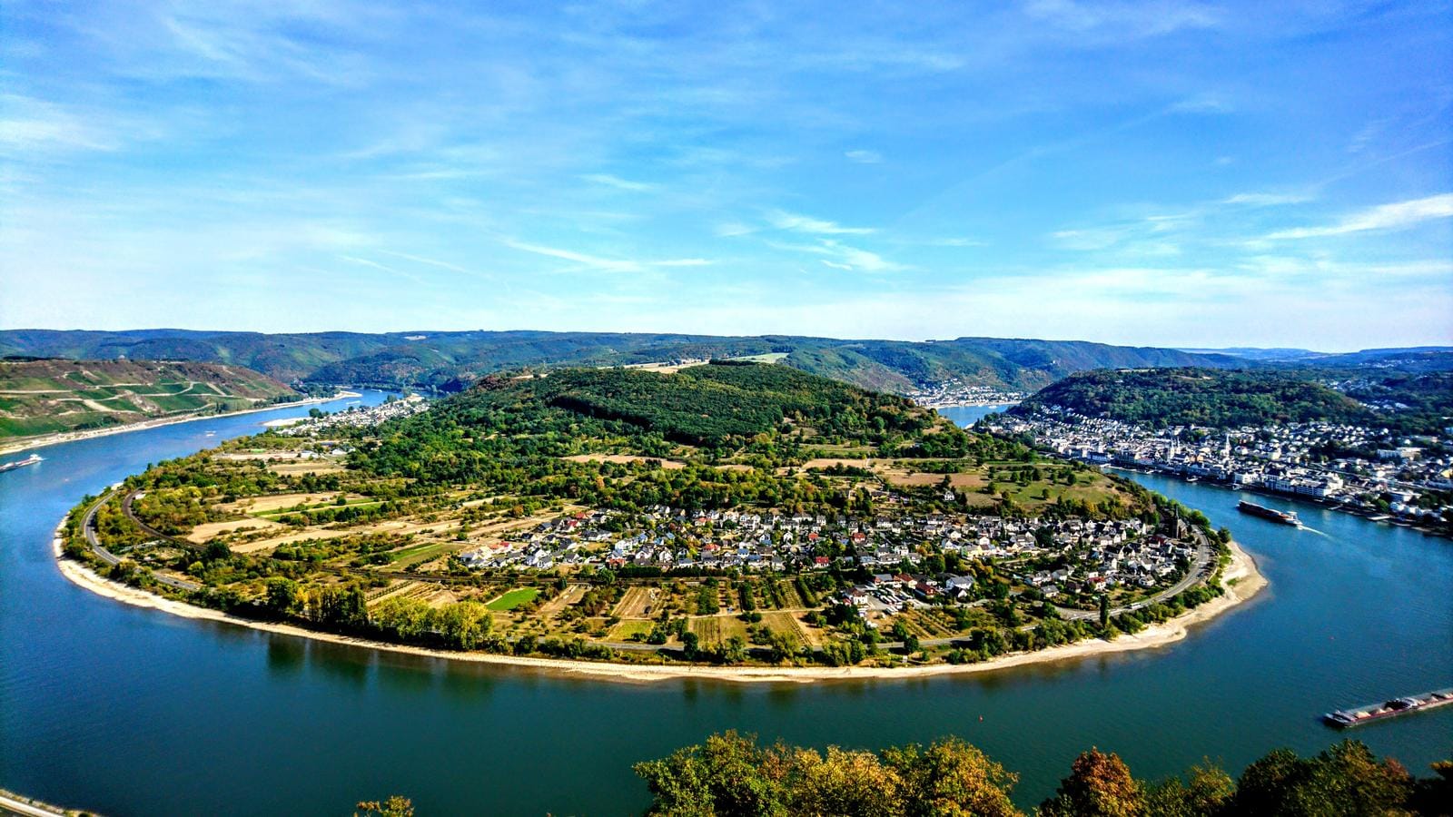 Rheinschleife am Bopparder Hamm