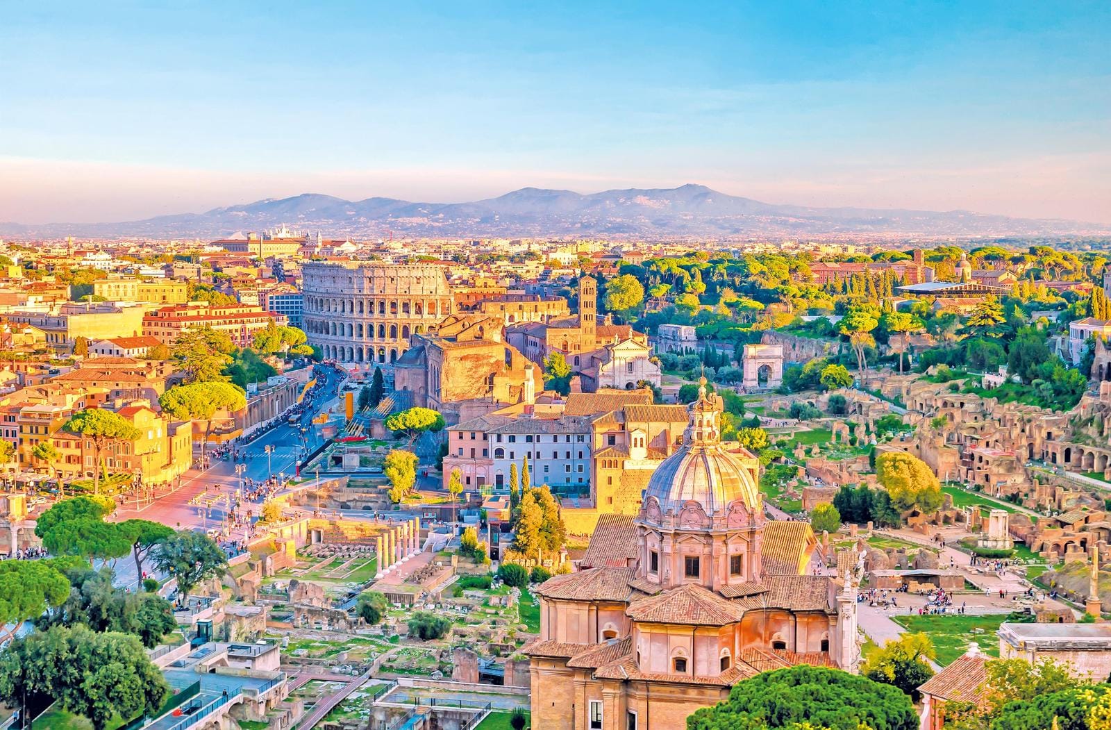 Italien - Rom-Skyline