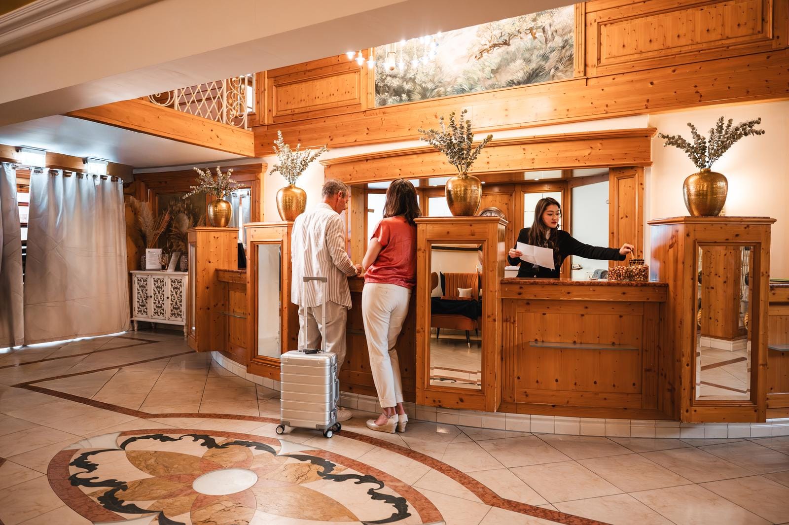 Rezeption im Rugard Thermal Strandhotel