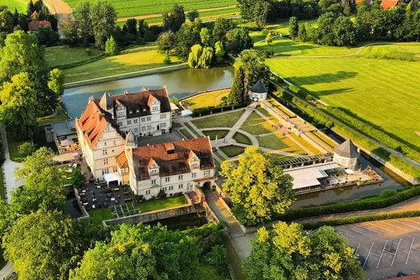 Bild vom Hotel von oben