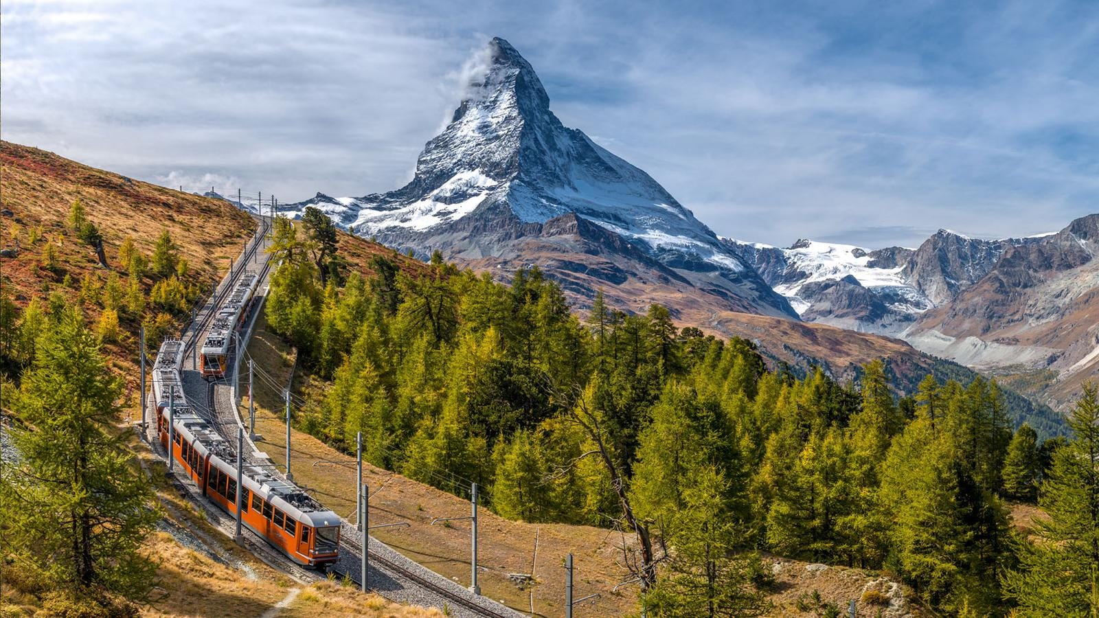 Gornergratbahn mit Matterhorn
