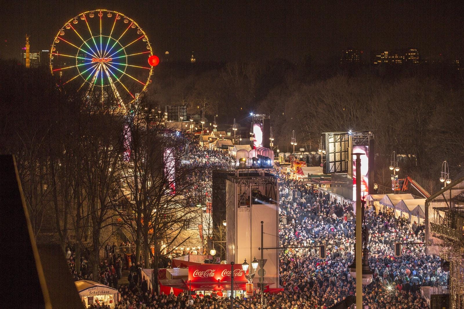 Silvester am Brandenburger Tor