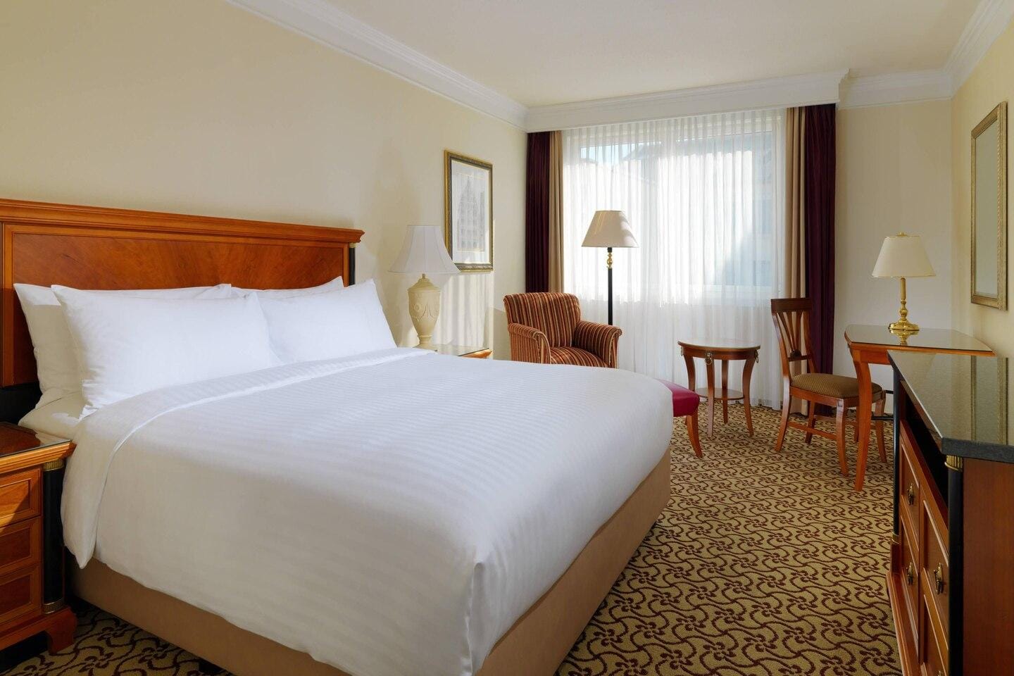 Leipzig Marriott Hotel, Zimmerbeispiel