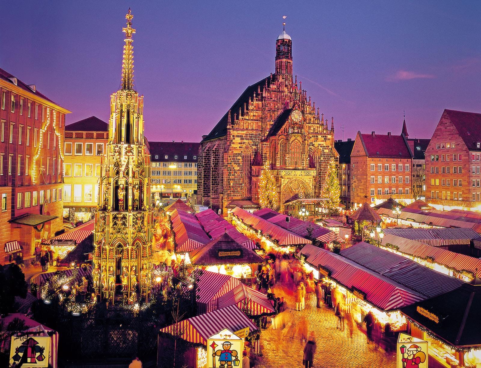 Deutschland-Weihnachtsmarkt-in-Nürnberg